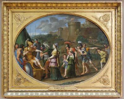 Timoclea davanti ad Alessandro Magno da Domenichino